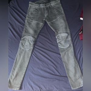 G Star 5620 3D Zip Knee Skinny Jeans